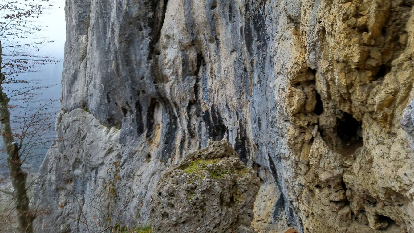 Bildtitel: Rabenfels Einstieg