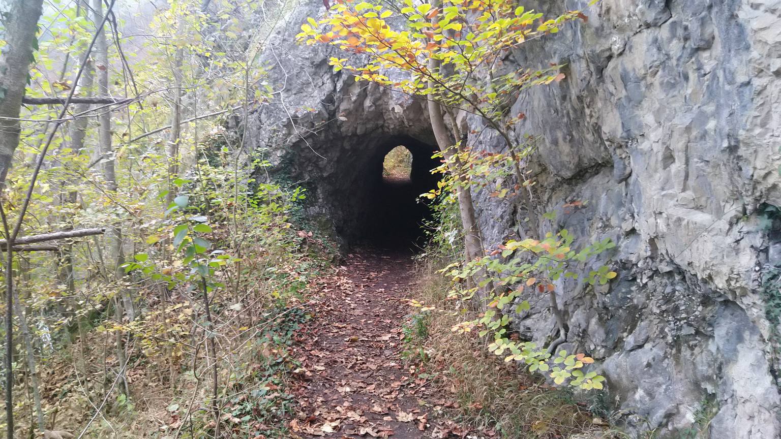 Bildtitel: 2. Wanderwegtunnel