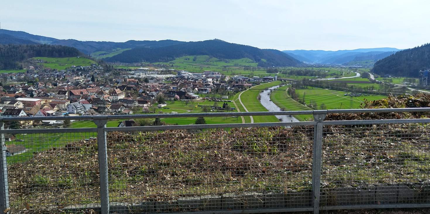 Bildtitel: Aussicht Biberach