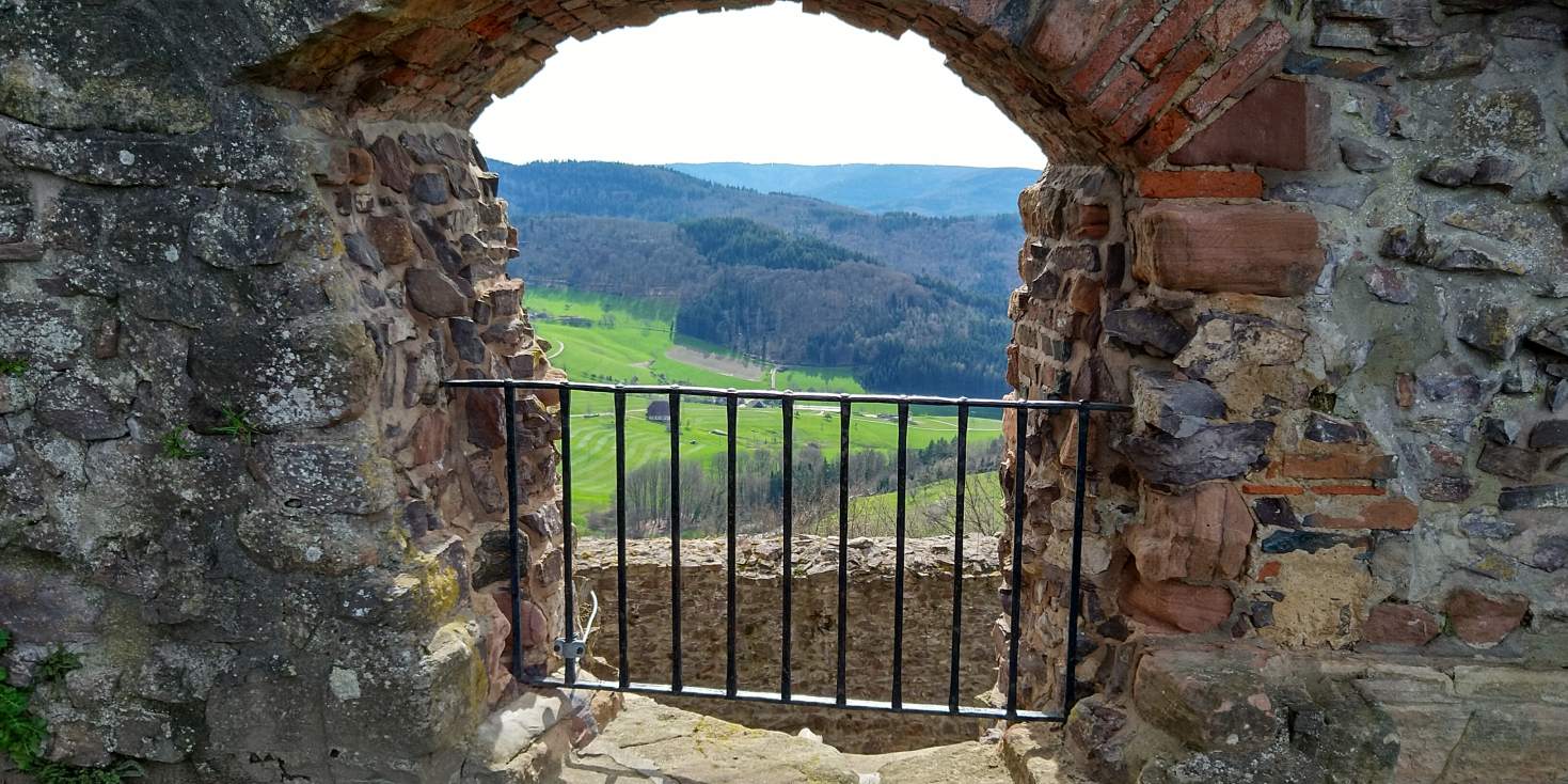 Bildtitel: Burgfenster