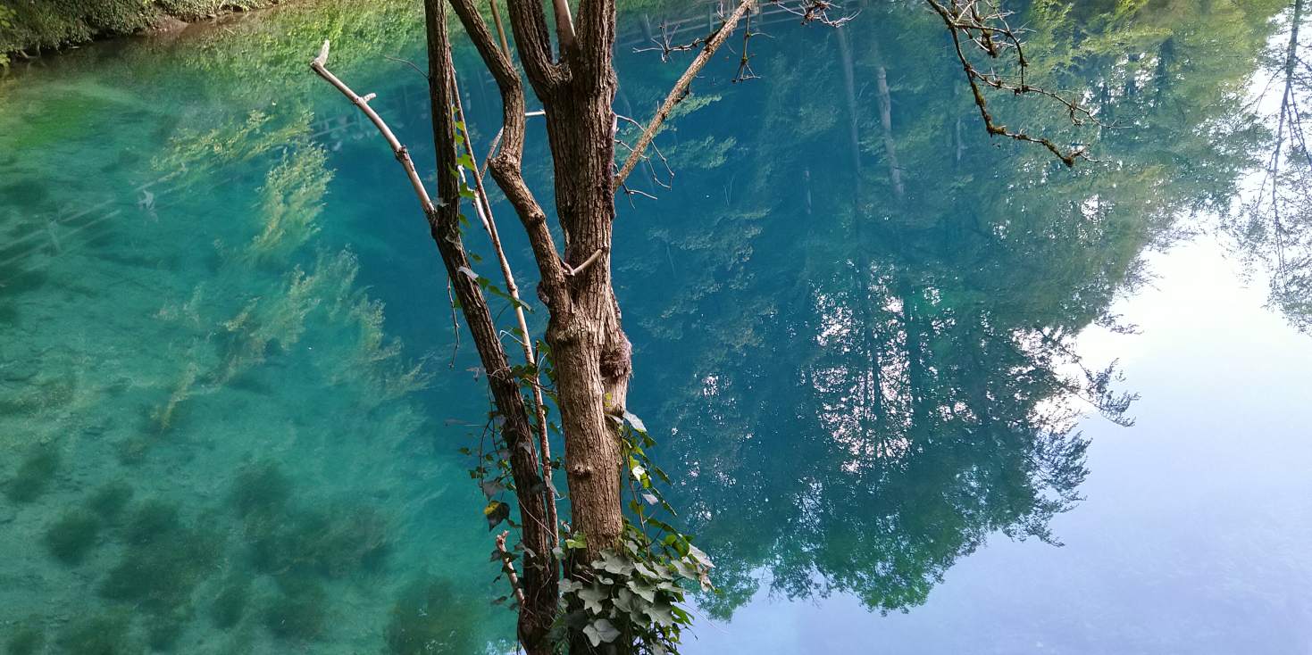 Bildtitel: Blautopf Quelle