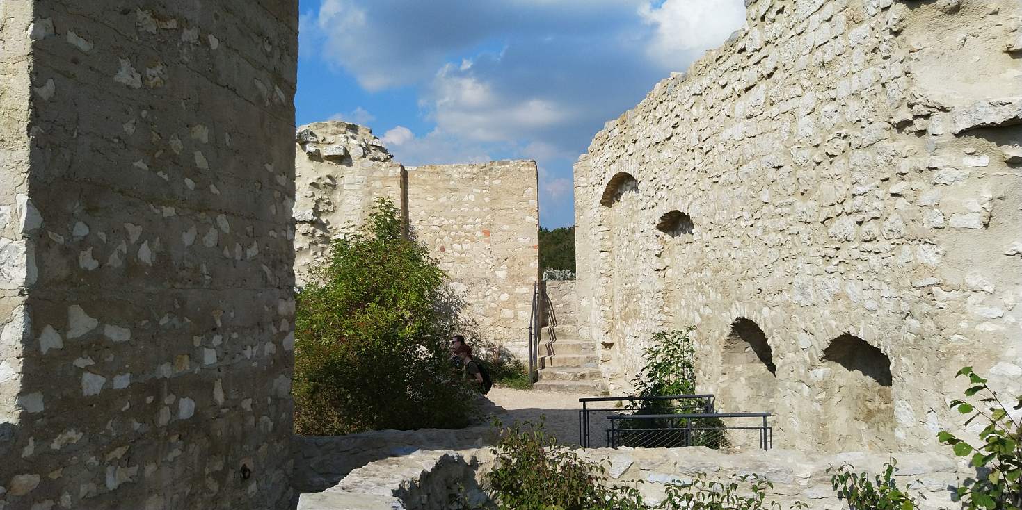 Bildtitel: Ruinen des Rusenschlosses - Blaubeuren