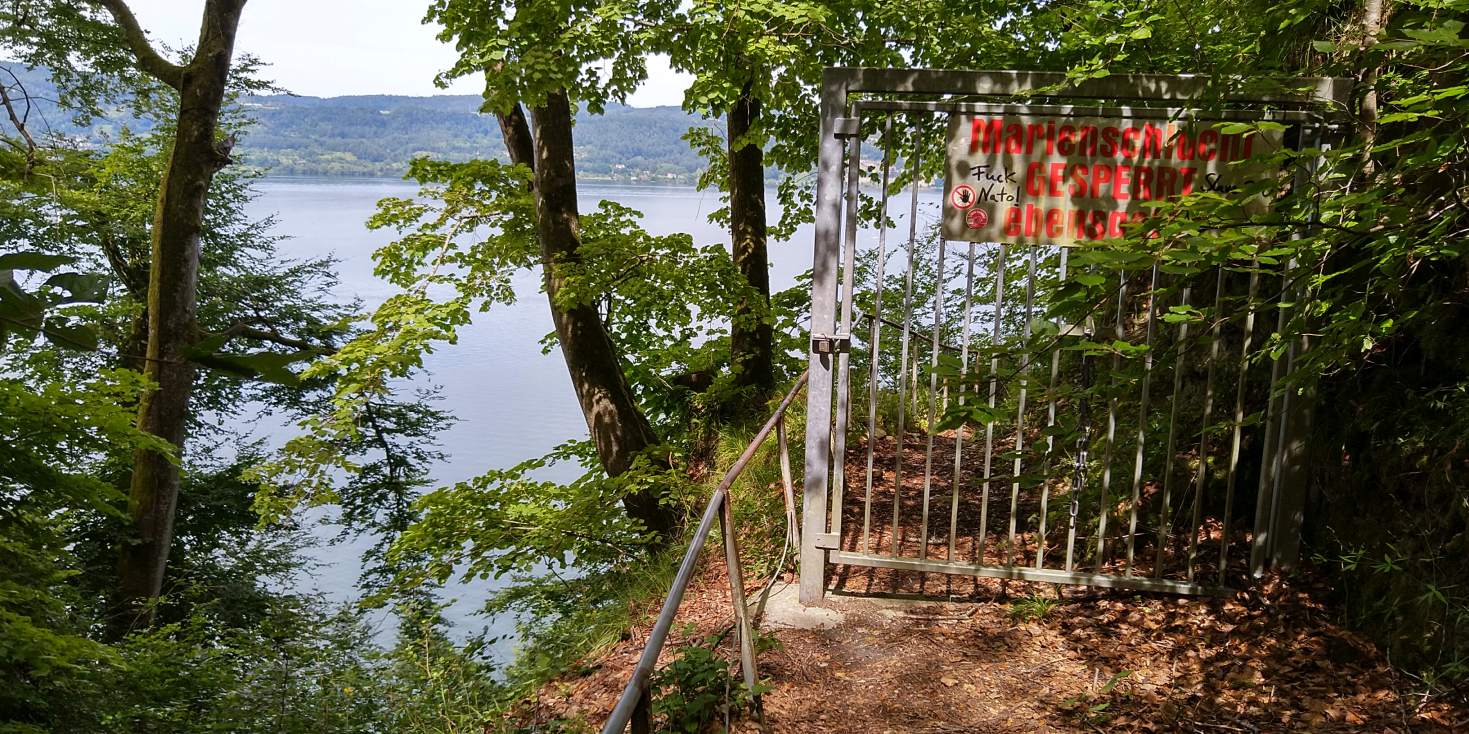 Bildtitel: ab hier geht es nicht mehr weiter!