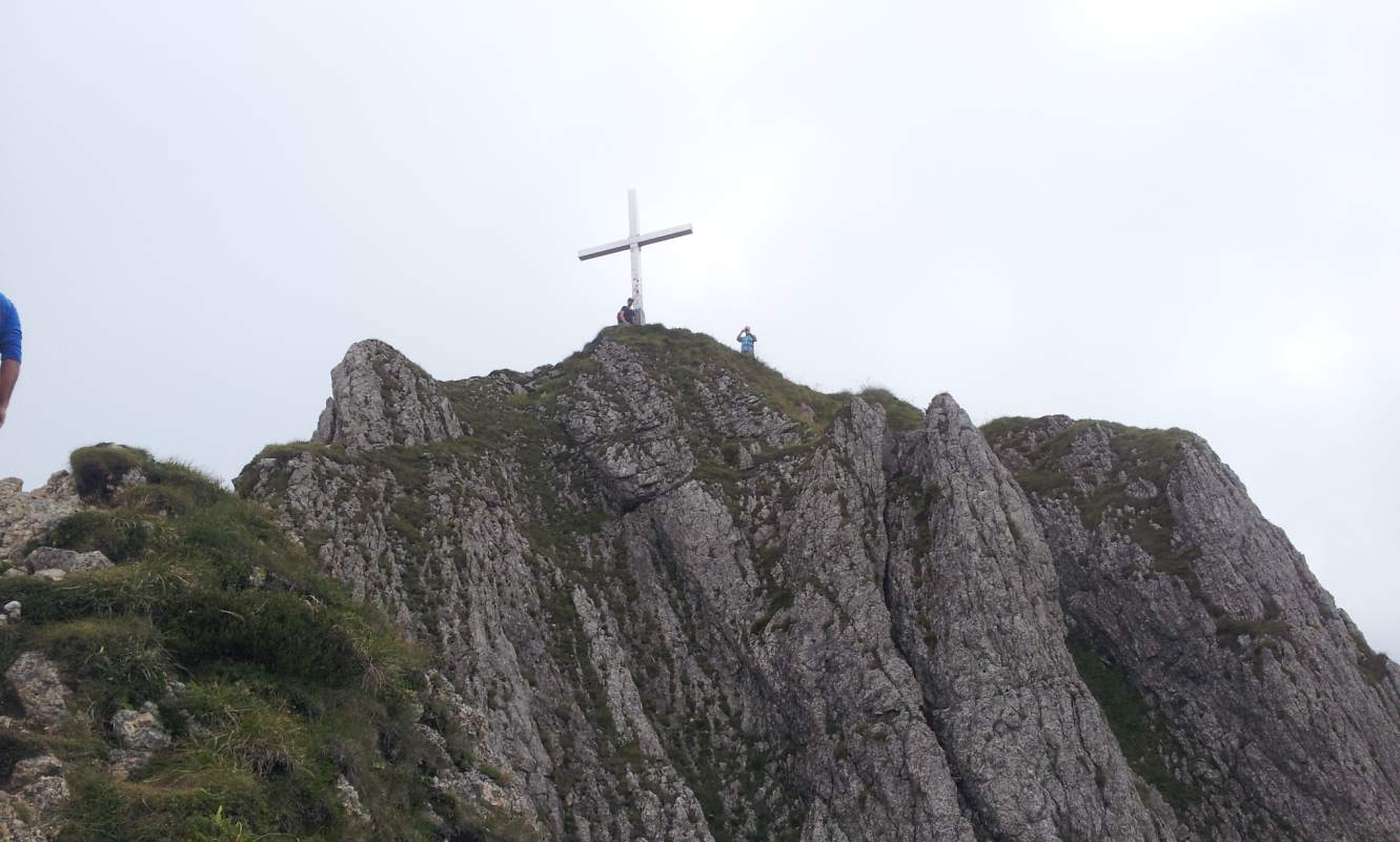 Bildtitel: Branderschrofen Gipfel