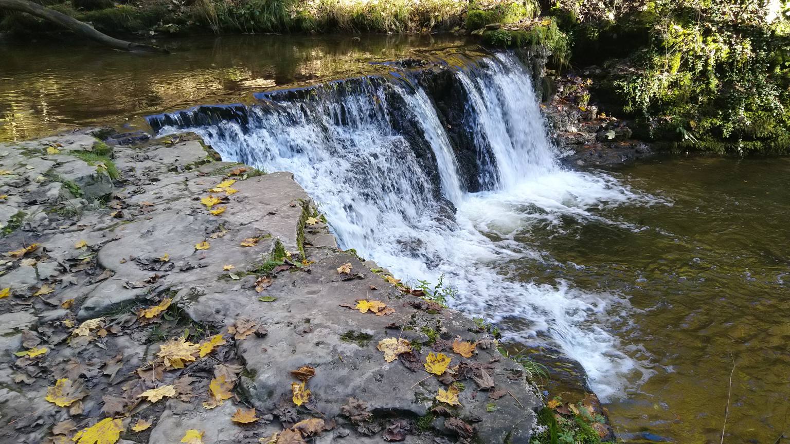 Bildtitel: Gauchach Wasserfall, einer von vielen