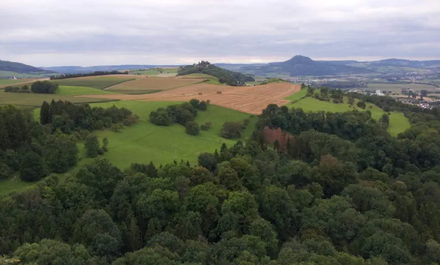 Bildtitel: Aussicht vom Hohenkrähen