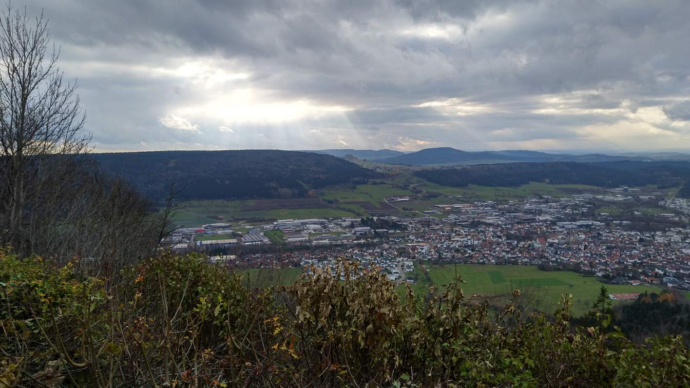 Bildtitel: Aussicht vom Dreifaltigkeitsberg