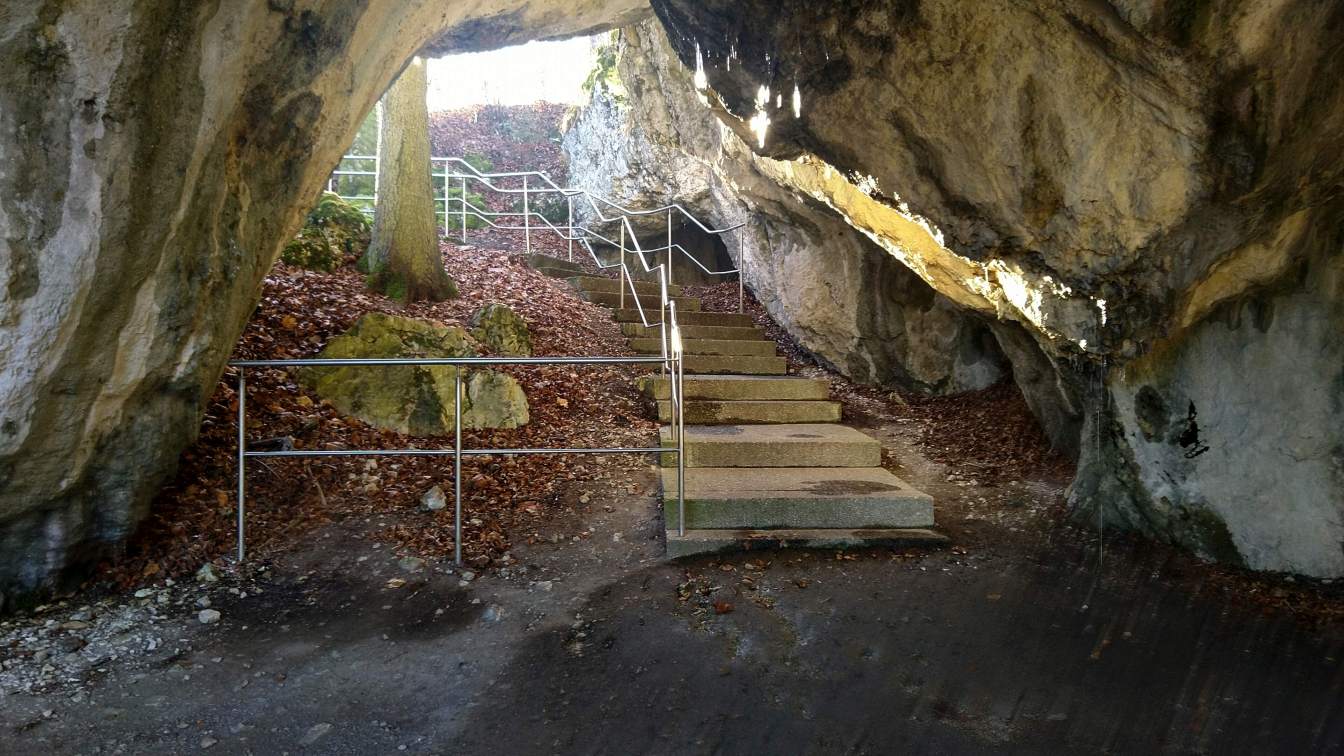 Bildtitel: Kolbinger Höhle