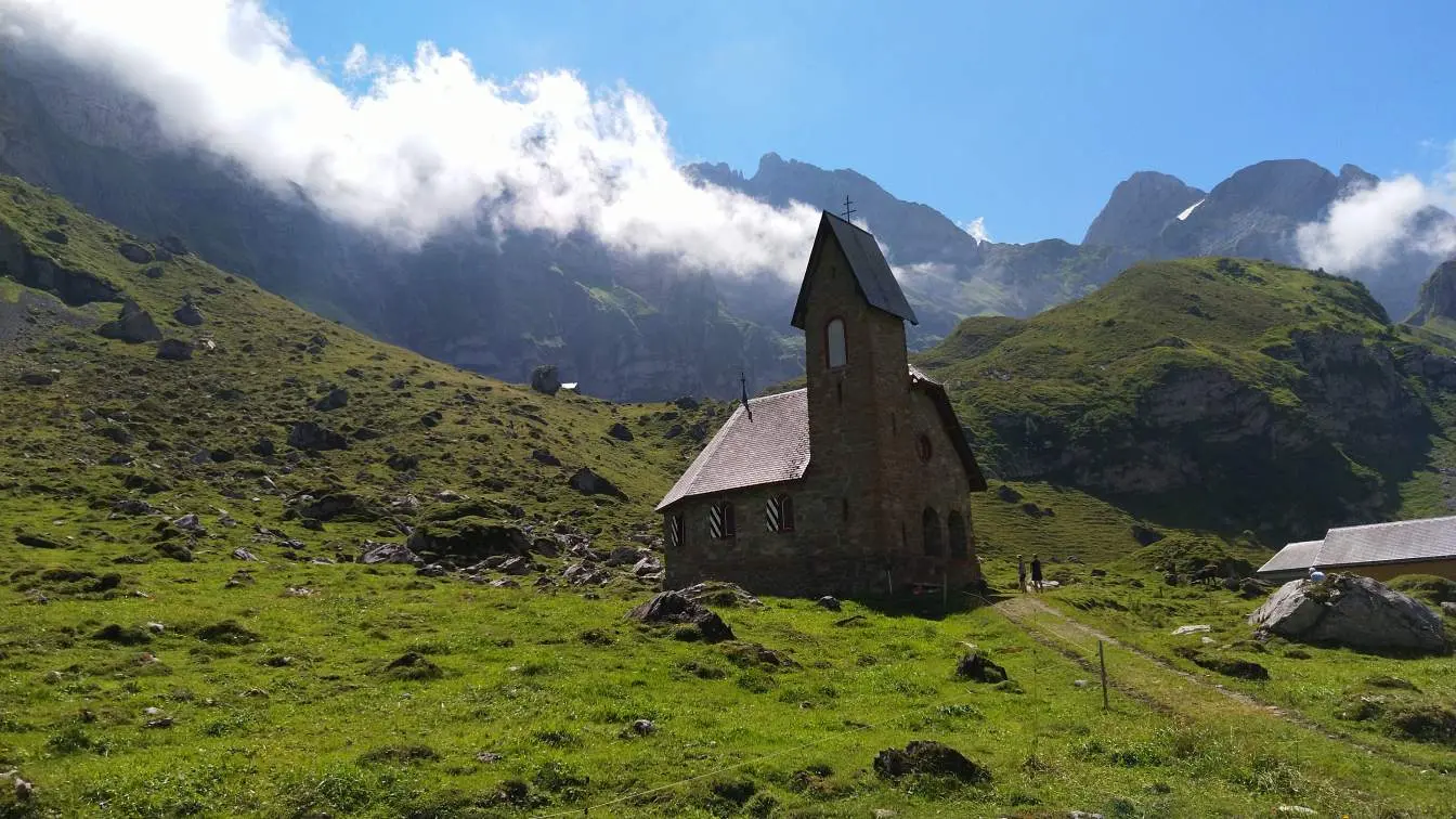 Bildtitel: Meglisalpkirche