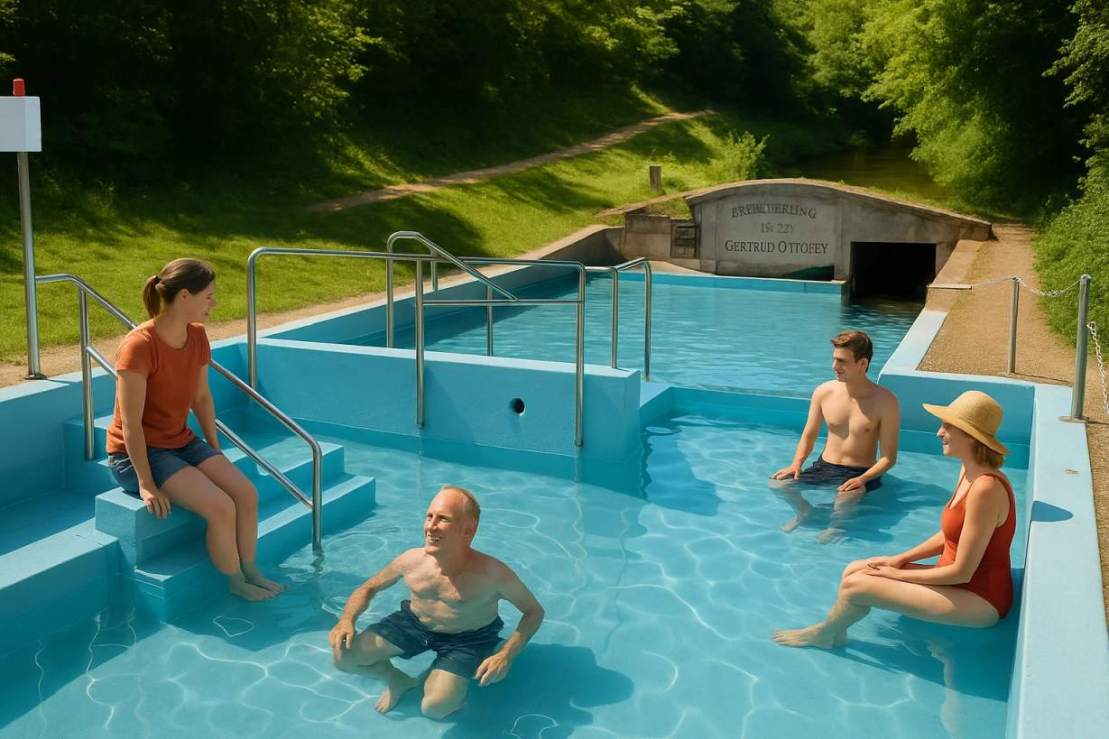 Bildtitel: Oberbergener Badloch - KI-optimiertes Bild