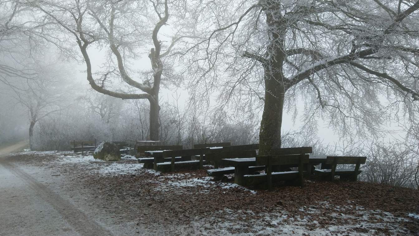 Bildtitel: neben der alten Postweghütte