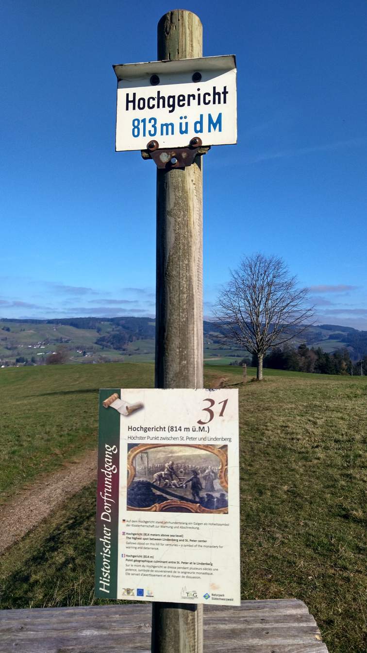 Bildtitel: Hinrichtungsstätte Hochgericht