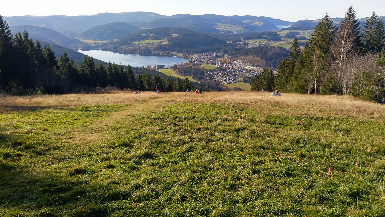 Bildtitel: Aussicht vom Hochfirst