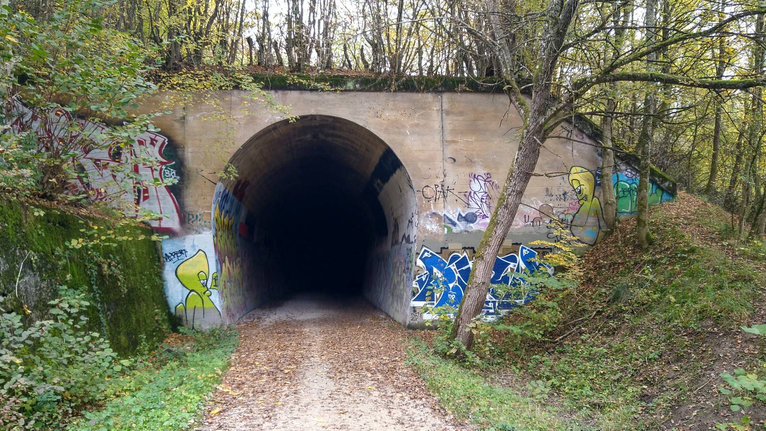 Bildtitel: Autunnel andere Seite