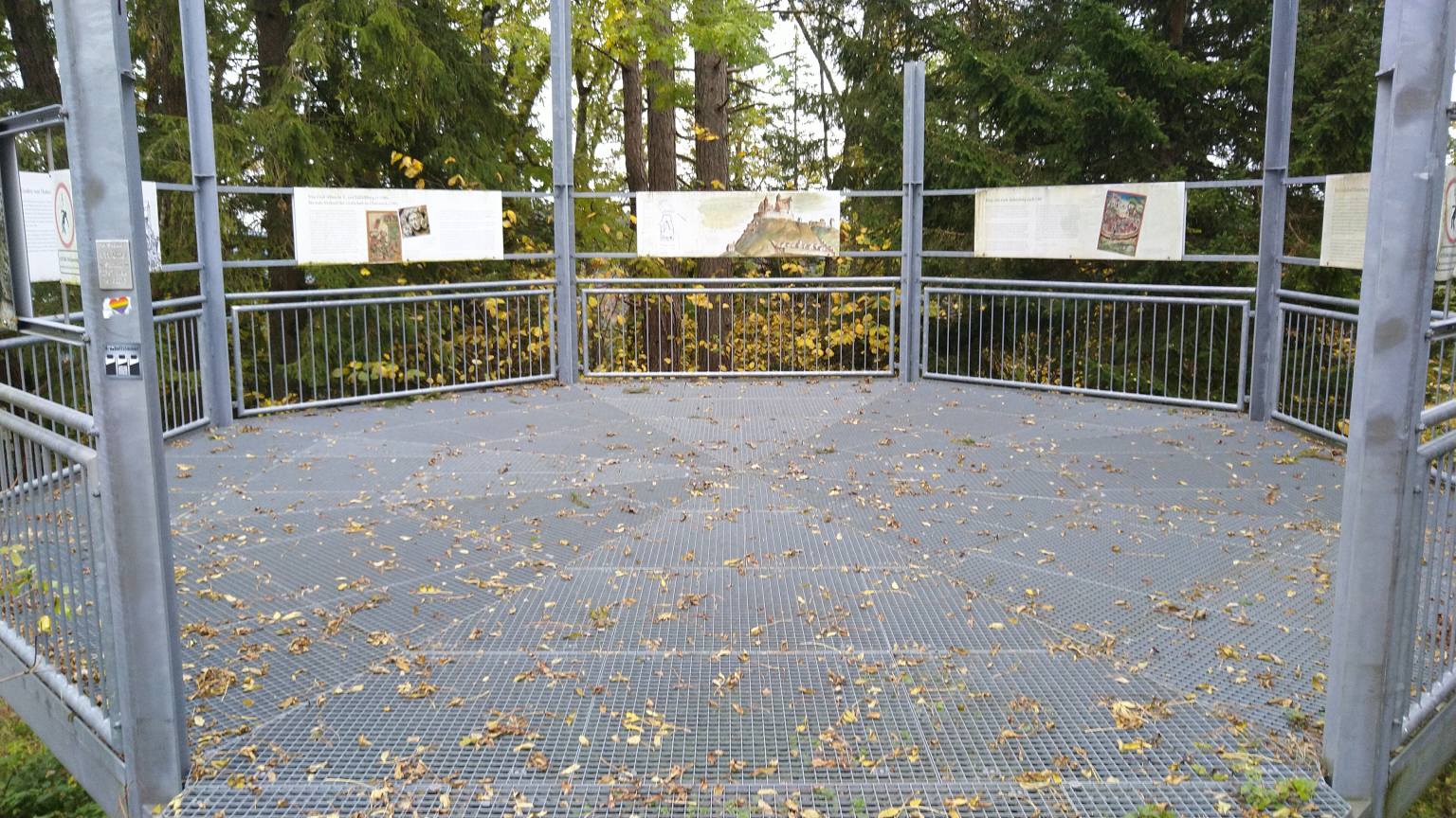 Bildtitel: Oberhohenberg Plattform