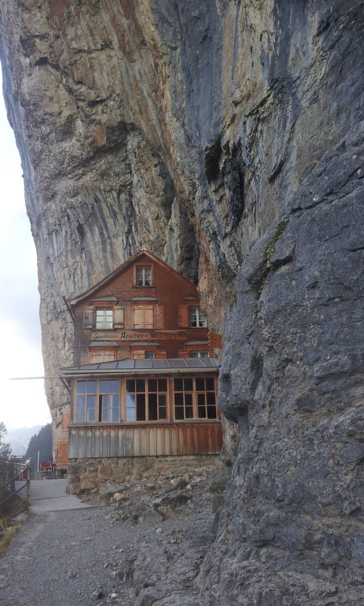 Bildtitel: Berggasthaus Äscher