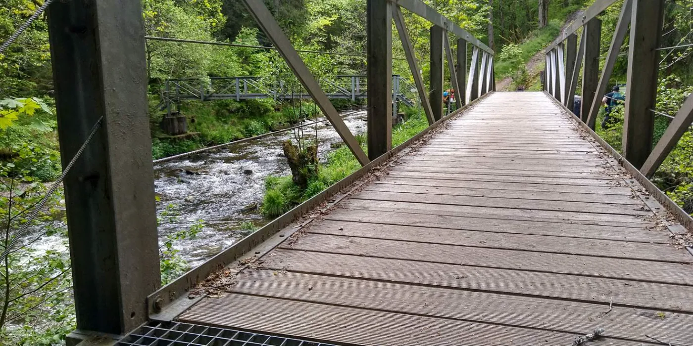 Bildtitel: in der Wutschschlucht