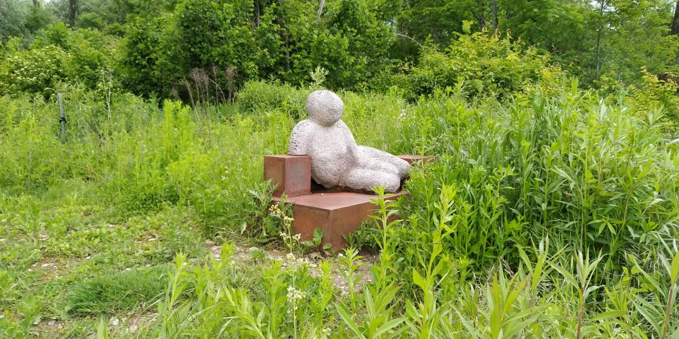 Bildtitel: Russenberger-Skulptur Muße