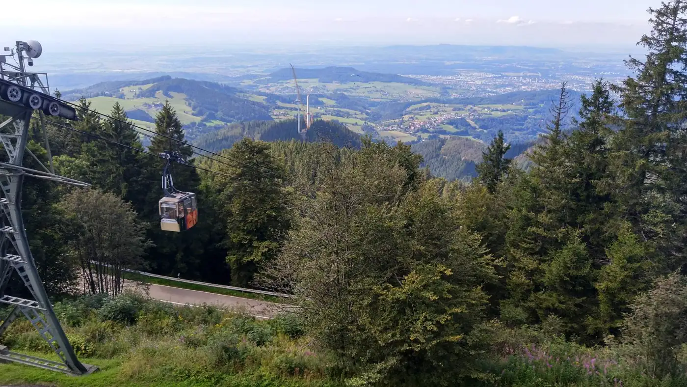 Bildtitel: Schauinslandbahn