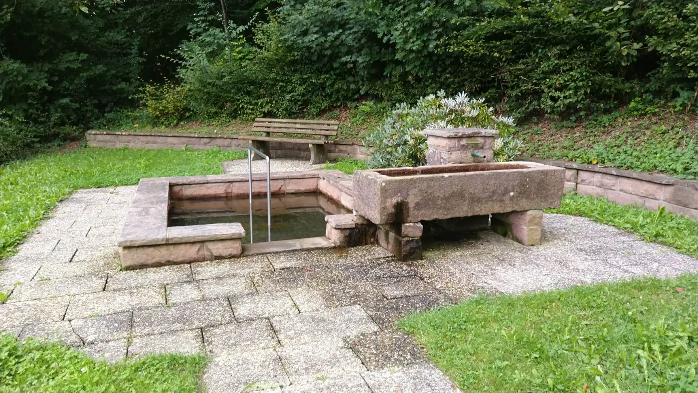 Bildtitel: Wassertretstelle