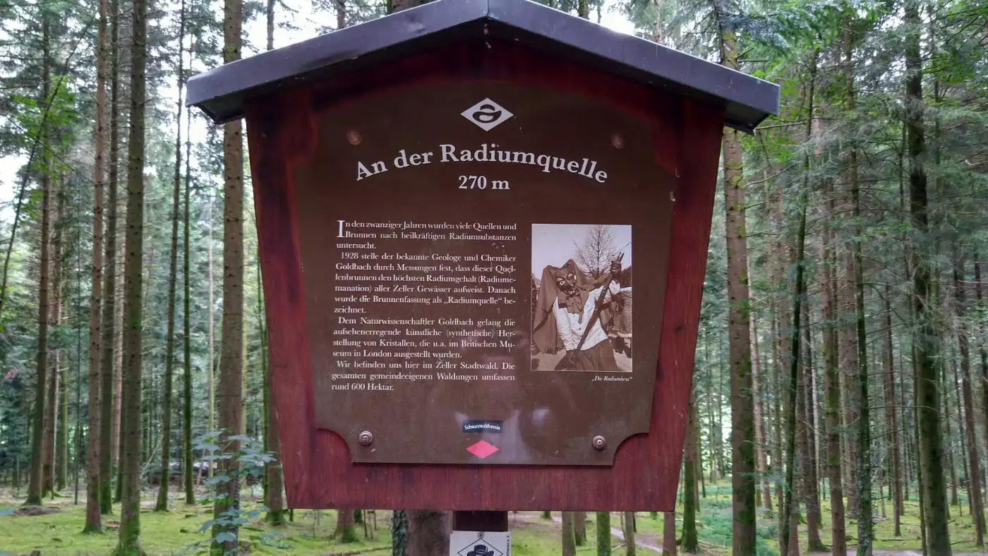 Bildtitel: An der Radiumquelle