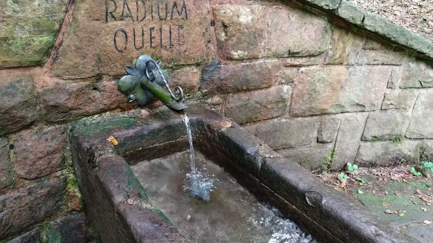 Bildtitel: Radiumbrunnen