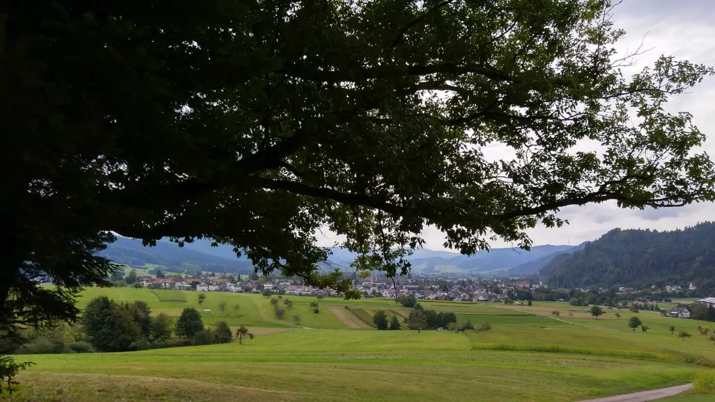 Bildtitel: Blick ins Tal