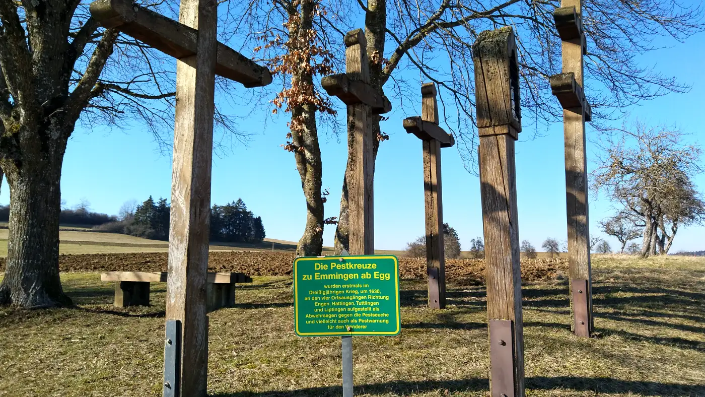 Bildtitel: Pestkreuze bei Emmingen