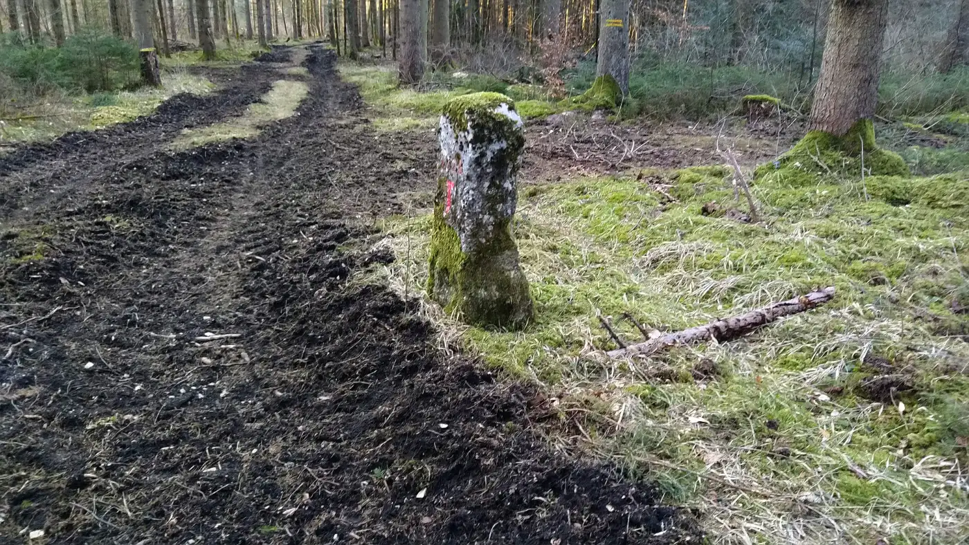 Bildtitel: Grenzstein