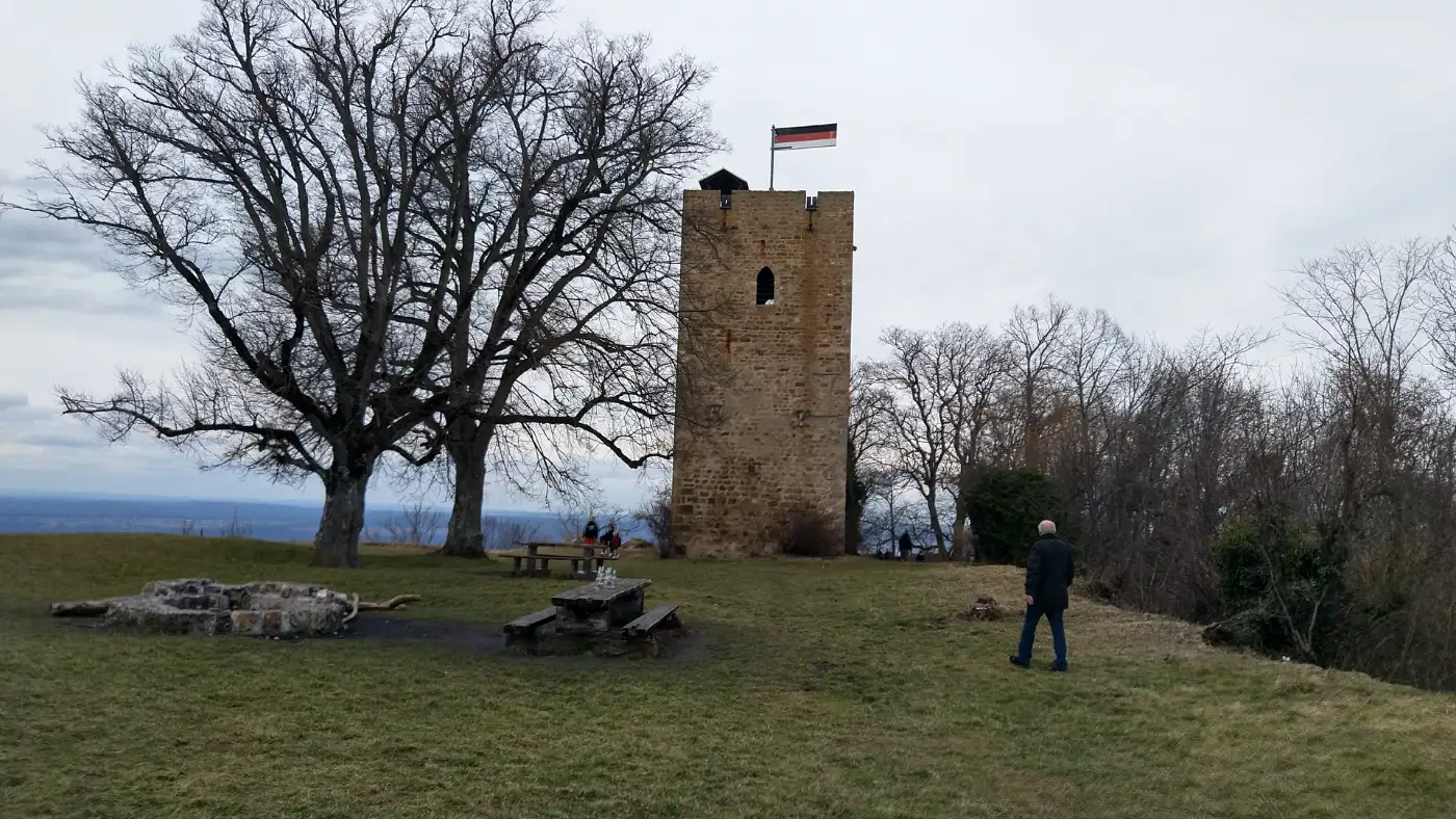 Bildtitel: Burgturm Achalm