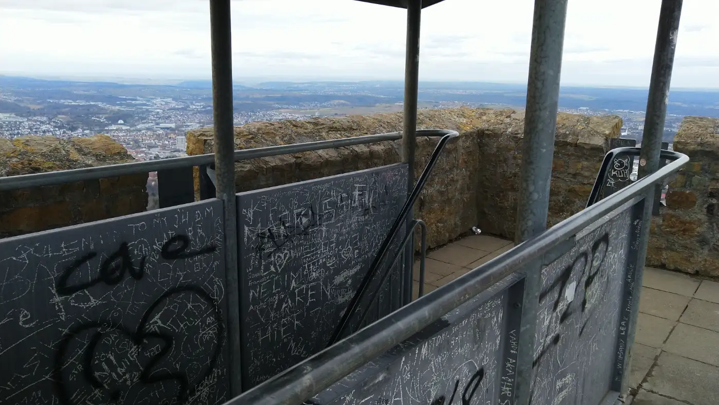 Bildtitel: auf dem Achalmturm