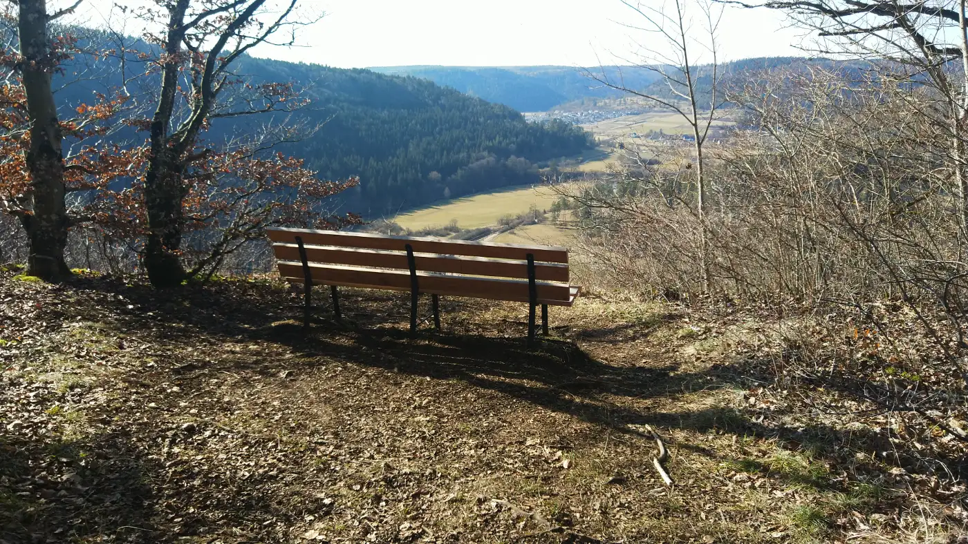 Bildtitel: Blick ins Donautal