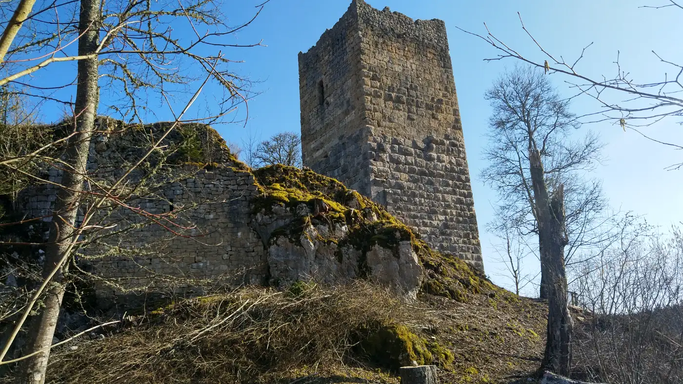 Bildtitel: Burgturm Kallenberg