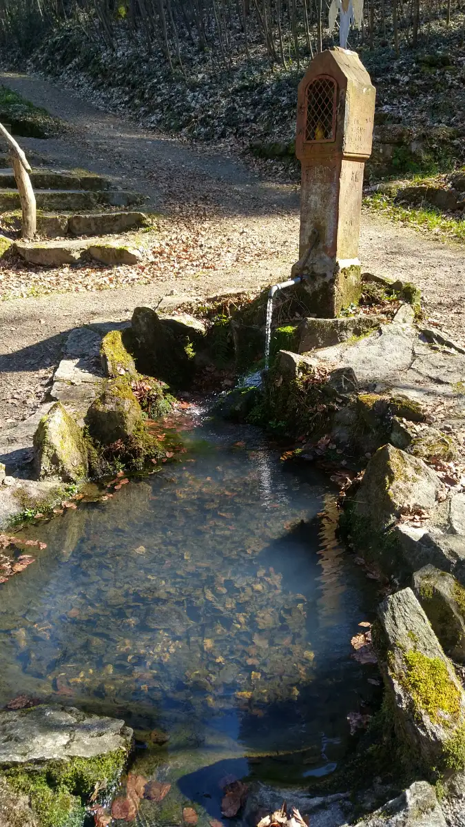 Bildtitel: am heiligen Brunnen