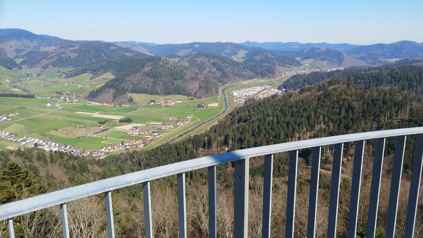 Bildtitel: auf dem Urenkopfturm