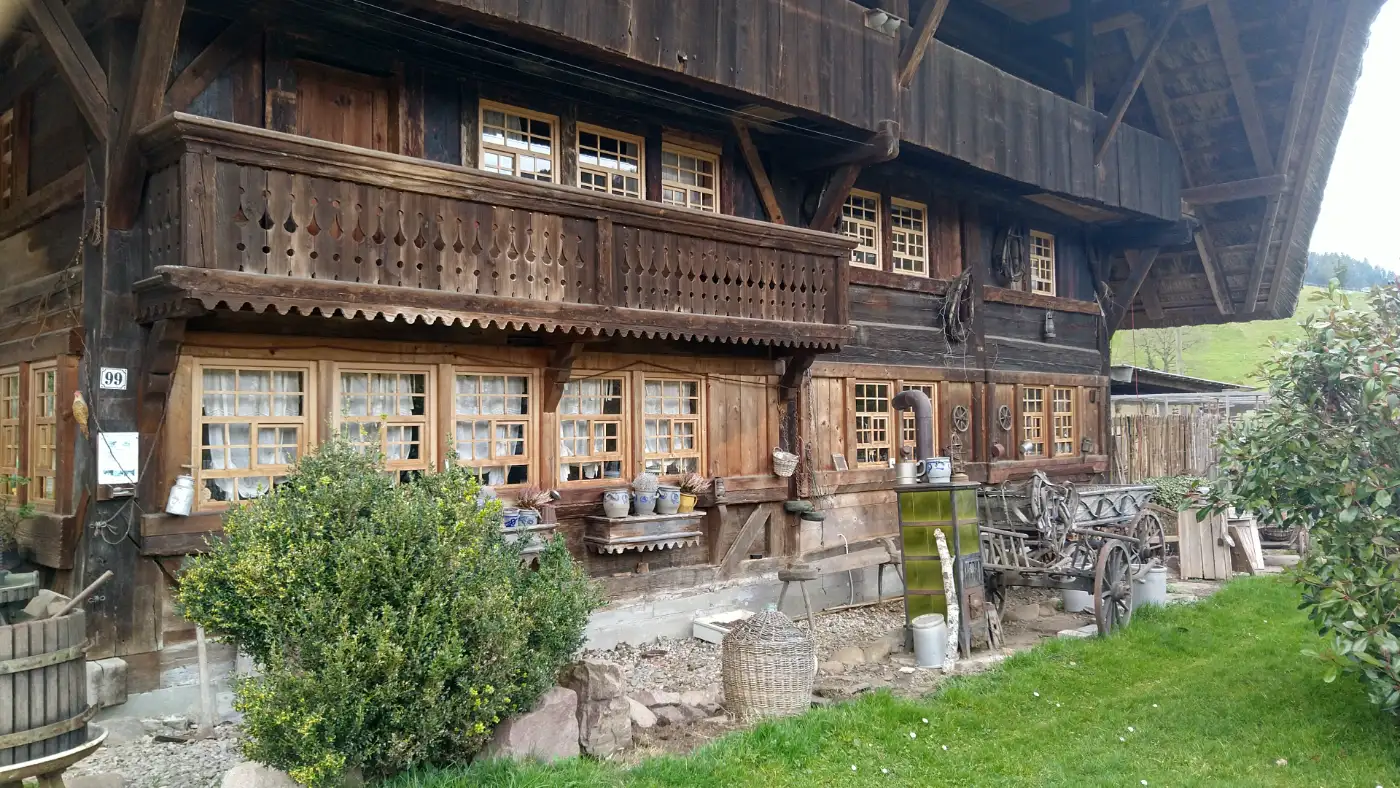 Bildtitel: Gutach Schwarzwaldhaus