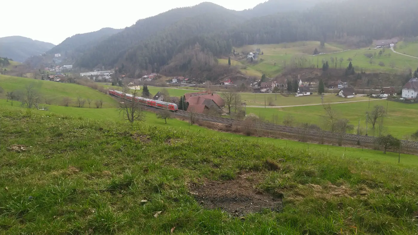 Bildtitel: Kinzigtal und Schwarzwaldbahn