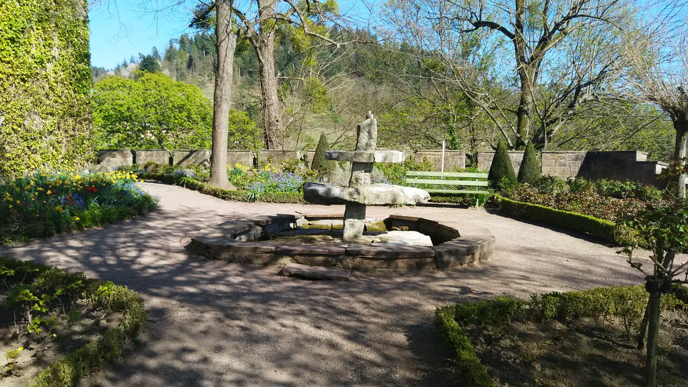 Bildtitel: Schlossgarten Ortenberg