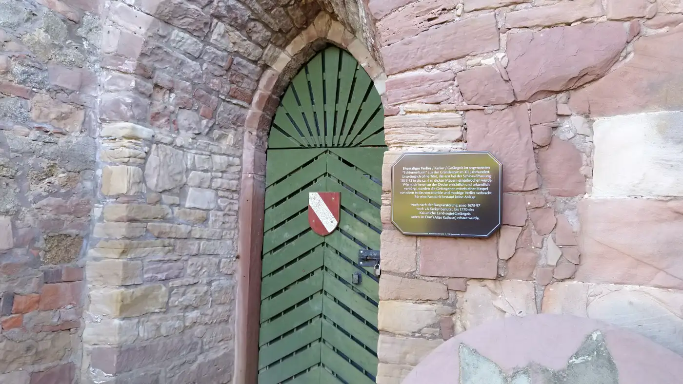 Bildtitel: Kerkerverlies Schloss Ortenberg