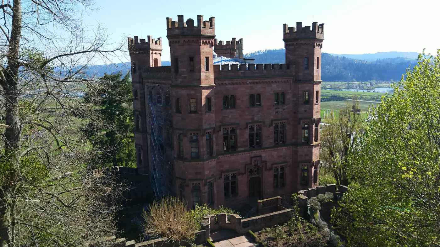 Bildtitel: auf dem Burgturm