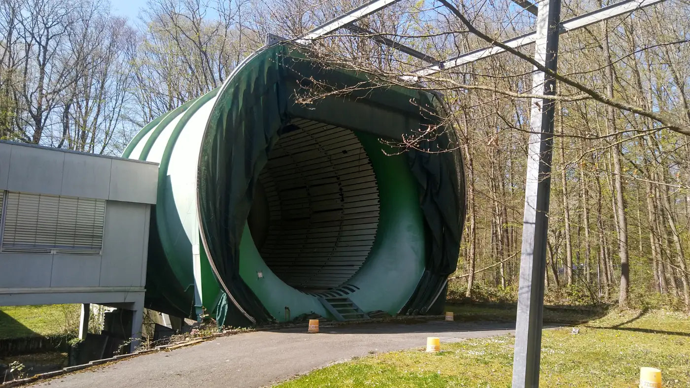 Bildtitel: Böenwindkanal