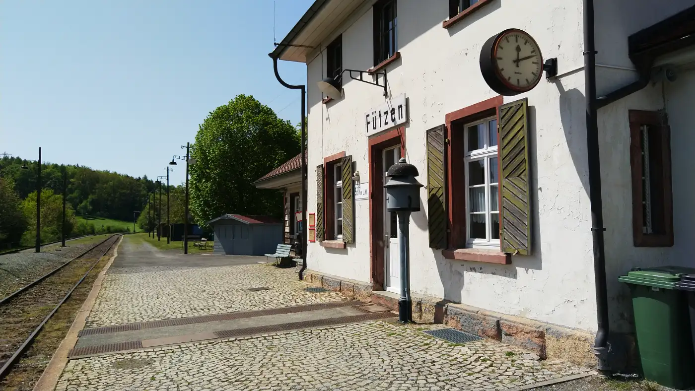 Bildtitel: Fützen Bahnhof