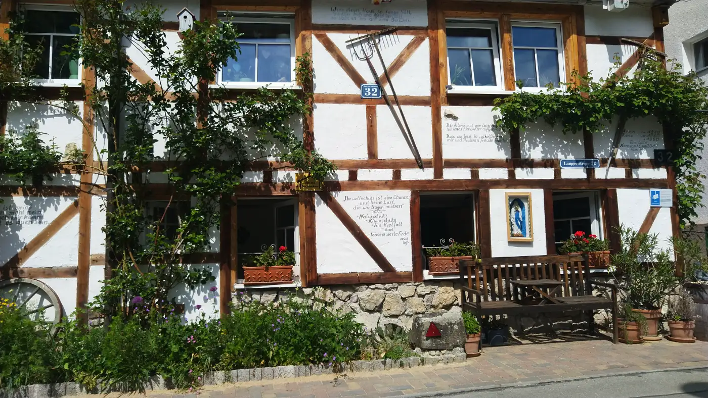 Bildtitel: Fachwerkhaus in Altoberndorf