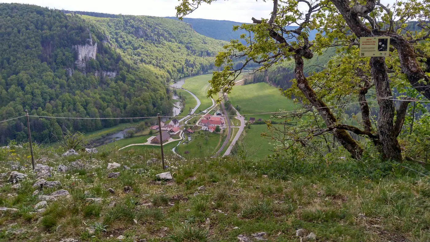 Bildtitel: Aussichtspunkt Korbfelsen