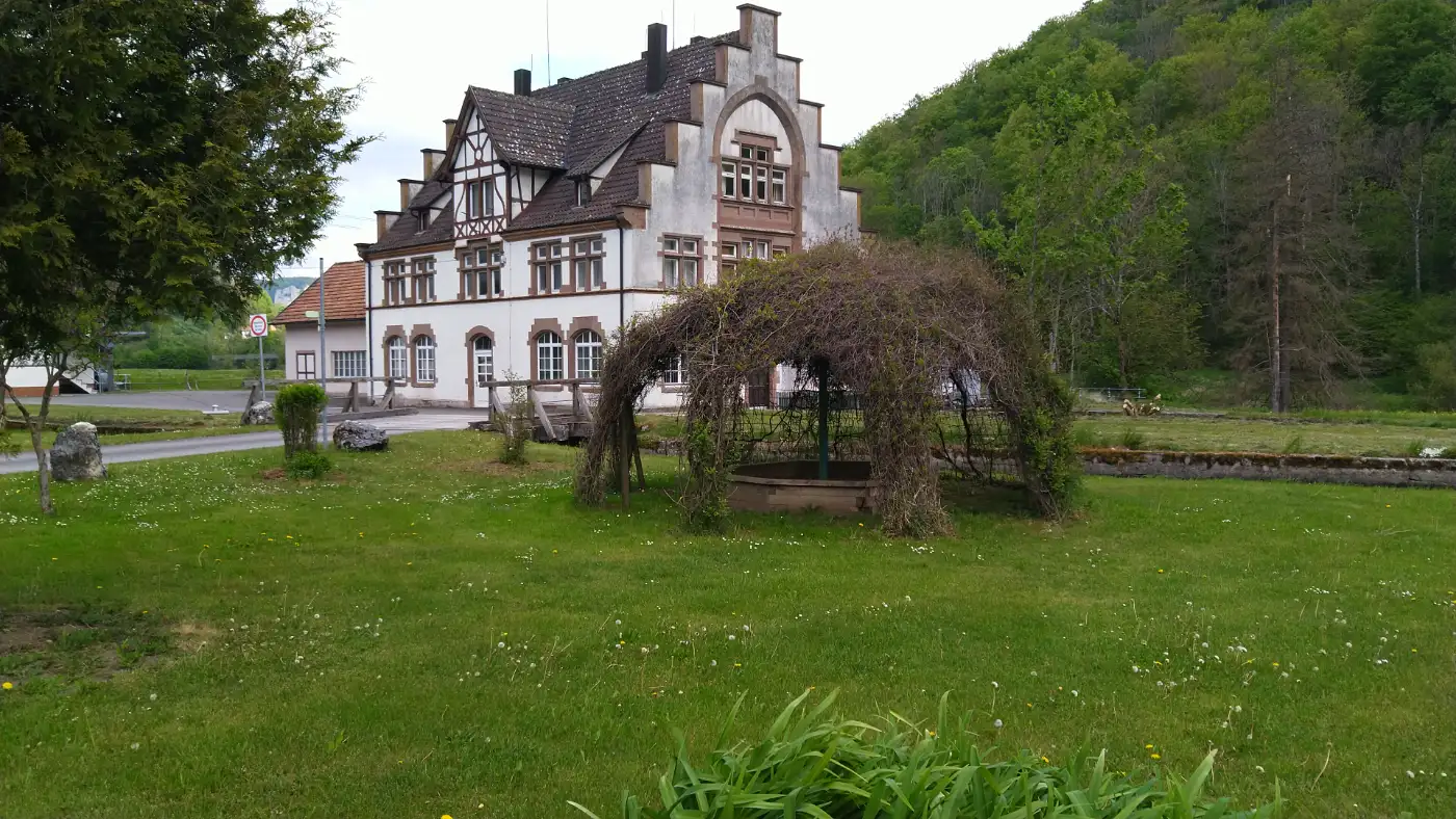 Bildtitel: Wasserwerk in Beuron-Langenbrunn