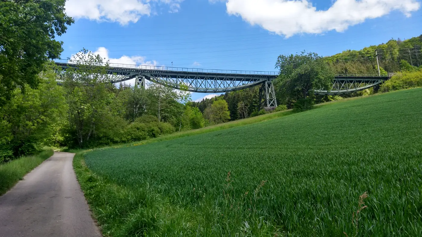 Bildtitel: Biesenbach-Viadukt