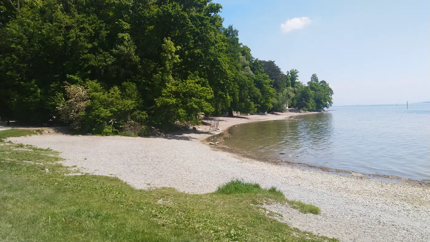 Bildtitel: Steinstrand am Bodensee
