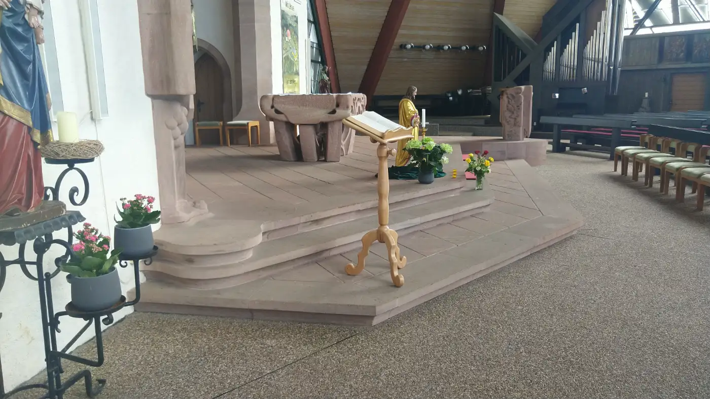 Bildtitel: Kirche St Georg Bleibach