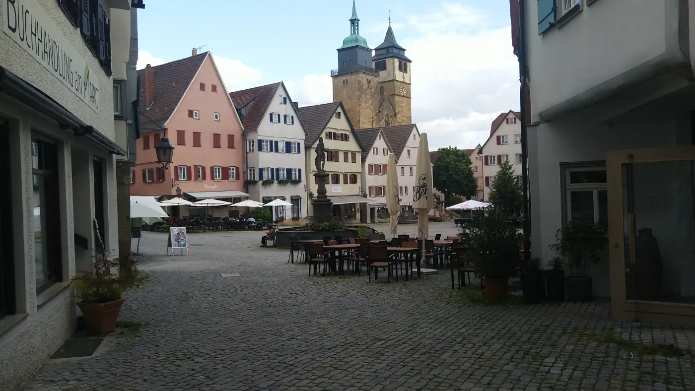 Bildtitel: Markgröningen Marktplatz