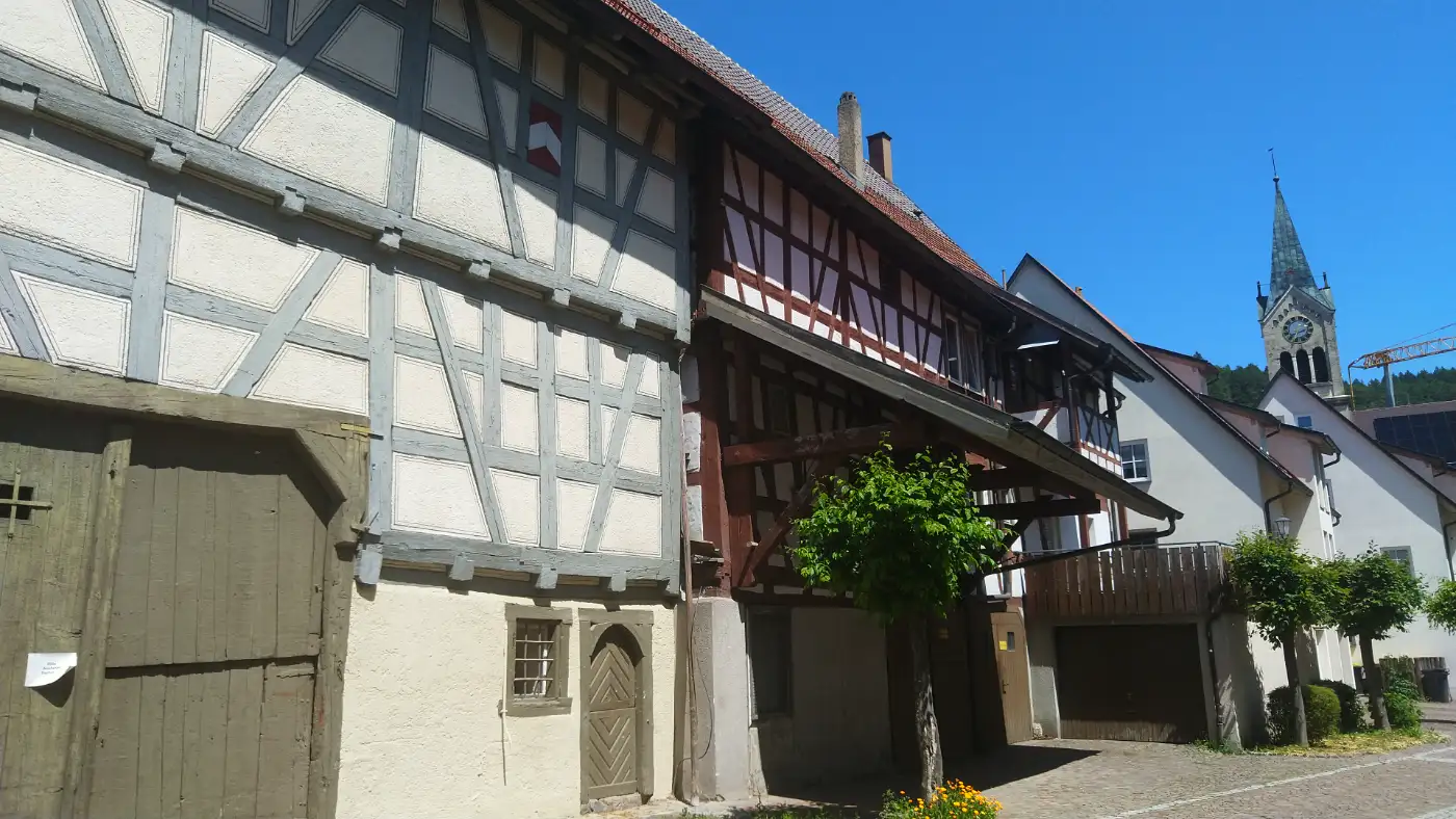 Bildtitel: Ortskern Fridingen